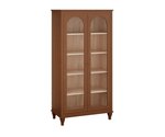 Amish Edelweiss Display Cabinet with Glass Doors