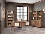 Amish Handcrafted Stonehill Transitional 4-Piece Office Furniture Set