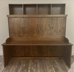 Horizontal Murphy Bed with Desk In-Stock