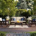 Amish Meadow Poly Patio 6-Piece Set