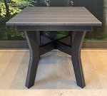 Amish Chat Outdoor Poly Side Table In-Stock and Ready to Ship