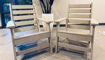 Amish Poly Adirondack Chairs Set of 2 In-Stock and Ready to Ship