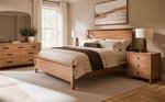 Amish Timberlane Flat Panel 3-Piece Bedroom Set