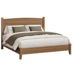 Amish Timberlane Arched Panel Bed