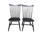 Outlet Amish Made Coventry Farmhouse Windsor Dining Chair Set In-Stock (Set of 2)