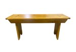 Outlet Amish Made Barnwood 42" Backless Bench In-Stock