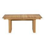 Amish Linear Trestle Extendable Table