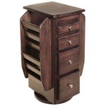 Rotating Stand with Multi-Storage Features