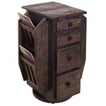 Rotating Stand with Multi-Storage Features with Cup Holders