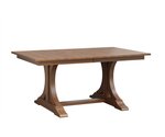 Amish Charleston Trestle Dining Table