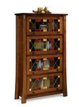 Amish Enchant Mission Barrister Bookcase - Quick Ship