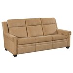 Amish Urban 87" Zero Wall Power Sofa with Key Arm & Tilt Headrest
