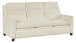 Amish Urban Stationary Upholstered Sofa with Sleek Arms