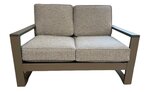 American Made Marine Poly Modern Loveseat Sofa In-Stock and Ready to Ship
