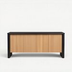 Handcrafted Modern Dining Credenza Cabinet with Optional Door Styles