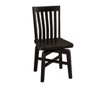 Amish Allison Swivel Dining Chair
