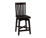 Amish Allison Swivel Counter and Bar Stool