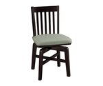 Amish Hailey Swivel Dining Chair