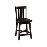 Amish Aubrey Swivel Counter and Bar Stool