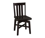 Amish Abrey Swivel Dining Chair