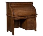Amish 48" Castlebury Rolltop Desk