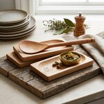 American Made Wooden Spoon Rest Stand