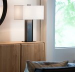 American Made Hubbardton Forge Horizon Table Lamp