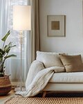 American Made Hubbardton Forge Cairn Floor Lamp