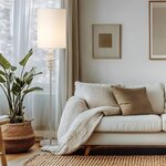 American Made Hubbardton Forge Cairn Floor Lamp