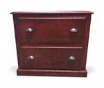 Outlet: Amish Made Oak Wood 2-Drawer Lateral File Cabinet In-Stock