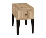Amish Stiletto Flute Chairside End Table