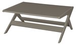 Amish Made Marilyn Mid-Century Poly Modern Outdoor Coffee Table