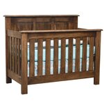 Amish Mission Ridge Crib