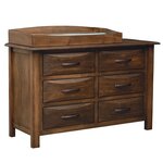 Amish Mission Ridge 6-Drawer Dresser