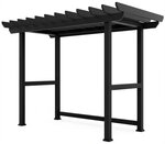 Amish Made Aluminum Pergola In-Stock and Ready to Ship