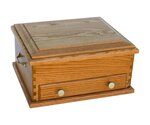 Amish Silverware Chest with Lid