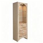 Amish Ashgrove Bookcase with Drawers