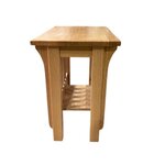Outlet: Amish Made Quarter Sawn White Oak Mission End Table In-Stock