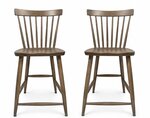Amish Katy Modern Counter Stools Set of 2 In-Stock and Ready to Ship