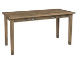 Amish Made Hickory Solid Wood Work Table Desk In-Stock and Ready to Ship