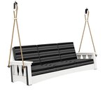 Amish Meadow Poly Outdoor Upholstered Sofa Swing