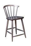 Amish Mid-Century Modern Windsor Counter and Bar Stool