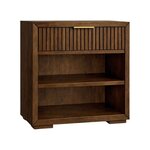 Amish Tambour 1-Drawer Nightstand