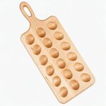 American Made Maple Wood 18 Deviled Egg Tray In-Stock
