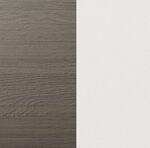 Berlin Gardens Poly Color Sample - Coastal Gray & White