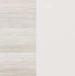 Berlin Gardens Poly Color Sample - Seashell & White