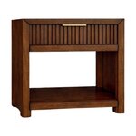 Amish Tambour End Table