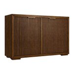 Amish Tambour Bar/Wine Cabinet