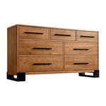 Amish Tynlee Low Dresser with Optional Mirror