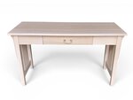 Outlet: Amish Handcrafted Oak Wood Mission Writing Desk In-Stock